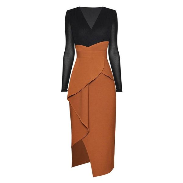 casual dresses color block asymmetrical tight body con formal dress v neck sheer long sleeve wrap tulip plus size cleavage party, Black;gray
casual dresses color block asymmetrical tight body con formal dress v neck sheer long sleeve wrap tulip plus size cleavage party, Black;gray