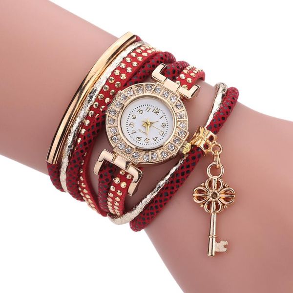 wristwatches women watches creative fashion bracelet watch key pendant quartz leather belt rhinestone ladies, Slivery;brown
wristwatches women watches creative fashion bracelet watch key pendant quartz leather belt rhinestone ladies, Slivery;brown
