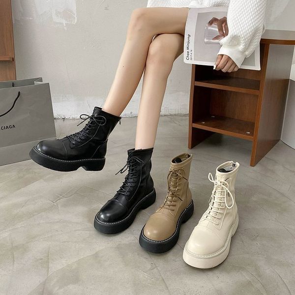 martin women's autumn 2021 single ins thick sol british style motorcycle thin middle boots, Black
martin women's autumn 2021 single ins thick sol british style motorcycle thin middle boots, Black
