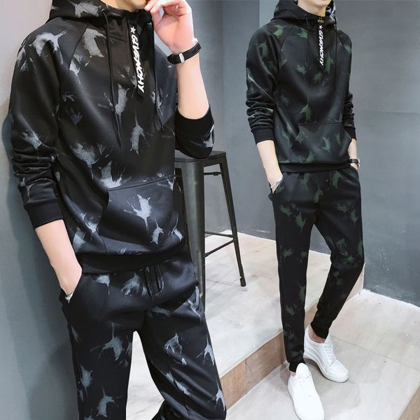 men's tracksuits casual male sports tender korean version of the trend spring boys handsome men clothes fashion sweater 7yam, Gray
men's tracksuits casual male sports tender korean version of the trend spring boys handsome men clothes fashion sweater 7yam, Gray