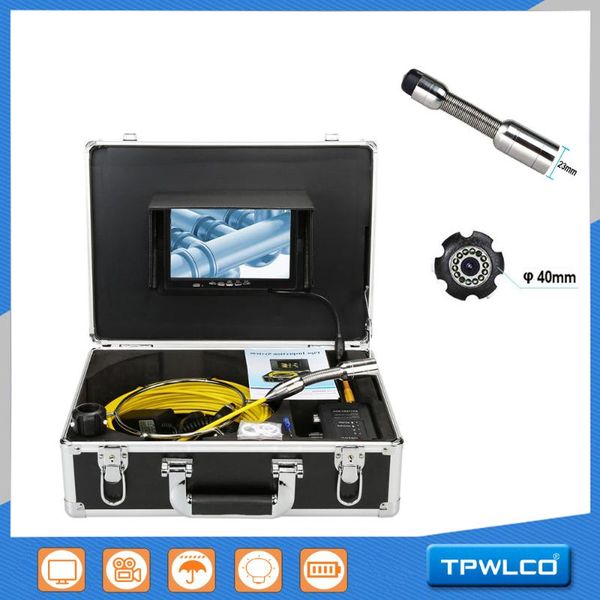 23mm waterproof sewer snake cam with 7" lcd display 12 leds 20m cable pipe inspection ip cameras
23mm waterproof sewer snake cam with 7" lcd display 12 leds 20m cable pipe inspection ip cameras