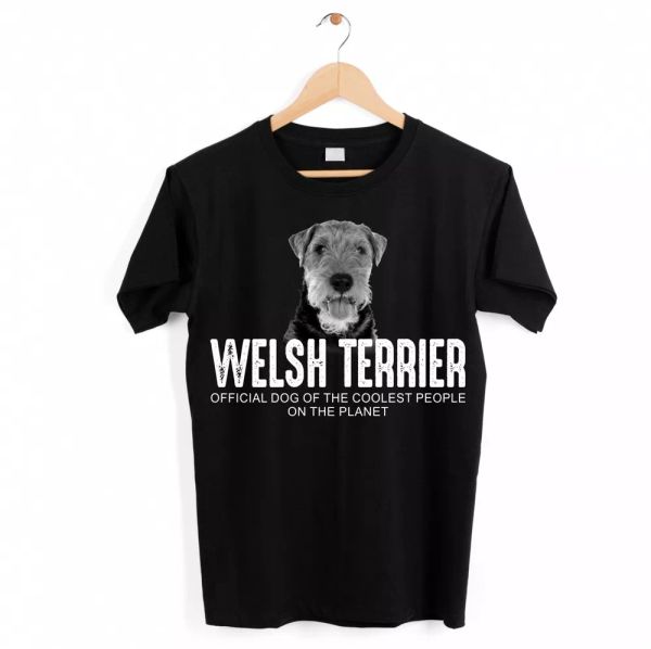 welsh terrier welshie dog shirt official dog cool people funny hundemoti, White;black
welsh terrier welshie dog shirt official dog cool people funny hundemoti, White;black