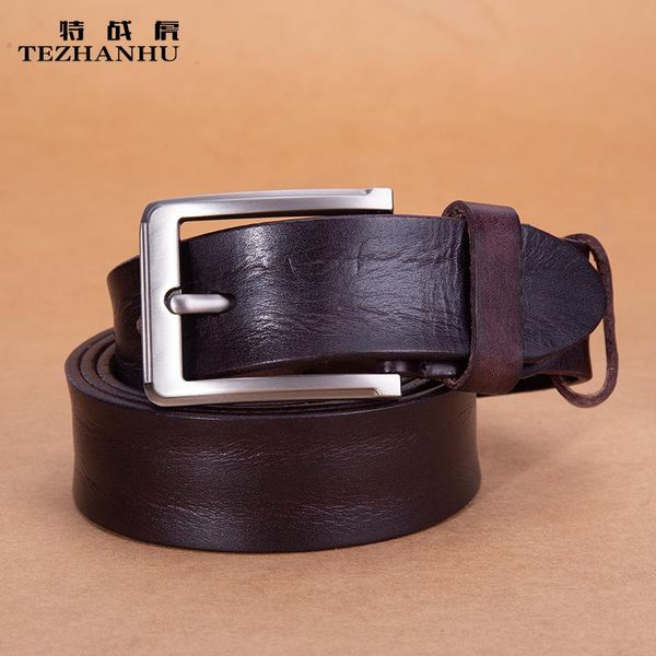 belts 2021 whole cow genuine leather luxury strap male for men fashion classice vintage pin buckle jeans belt, Black;brown
belts 2021 whole cow genuine leather luxury strap male for men fashion classice vintage pin buckle jeans belt, Black;brown