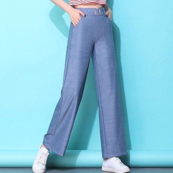 women's pants & capris 8132 thin silk long women pant girl summer with easing drape tall waist straight ice jeans leisure trousers, Black;white
women's pants & capris 8132 thin silk long women pant girl summer with easing drape tall waist straight ice jeans leisure trousers, Black;white