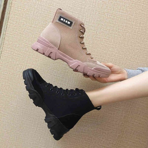 boots flat shoes female martin thick with leather autumn and winter square head high tube fashion slim boots, Black
boots flat shoes female martin thick with leather autumn and winter square head high tube fashion slim boots, Black