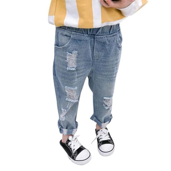 jeans baby toddler kids girls children boys ripped hole fashion teens light blue slim denim pants 1-7years
jeans baby toddler kids girls children boys ripped hole fashion teens light blue slim denim pants 1-7years