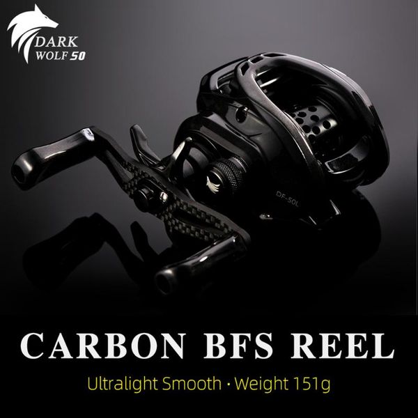 baitcaster dark wolf 50 ultralight 151g carbon saltwater baitcasting reel bass lure wheel for trout pike fishing reels
baitcaster dark wolf 50 ultralight 151g carbon saltwater baitcasting reel bass lure wheel for trout pike fishing reels