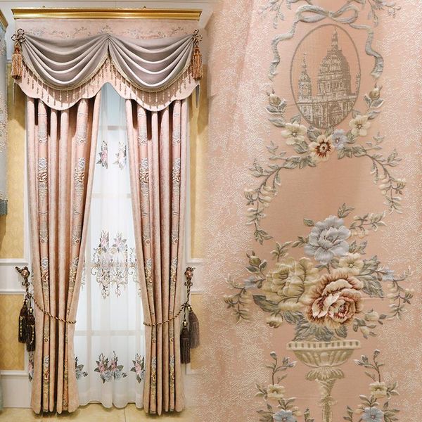 luxury atmosphere warm french embossed bedroom curtains european style for living room curtain & drapes
luxury atmosphere warm french embossed bedroom curtains european style for living room curtain & drapes