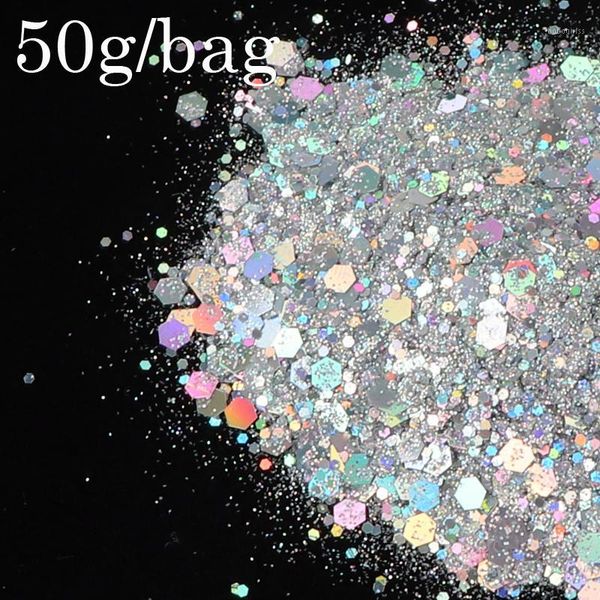 50g/bag 3d mixed hexagon nail dust powder holographic glitter sequins flakes manicure decoration art tips1, Silver;gold
50g/bag 3d mixed hexagon nail dust powder holographic glitter sequins flakes manicure decoration art tips1, Silver;gold