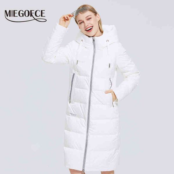 miegofce winter womens jacket long warm down jacket stand-up collar with a hood cold warm down coat windproof parkas 211130, Black
miegofce winter womens jacket long warm down jacket stand-up collar with a hood cold warm down coat windproof parkas 211130, Black
