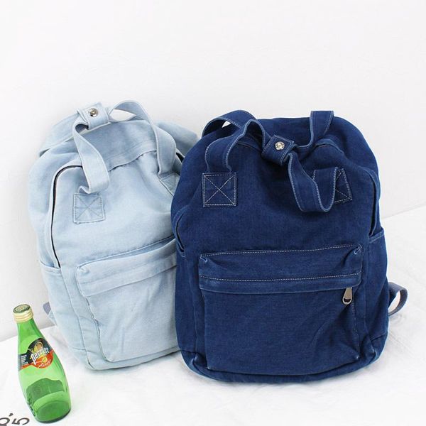backpack denim school bag teenager ladie large capacity women backpacks 2021 travel students mochila bolsa harajuku
backpack denim school bag teenager ladie large capacity women backpacks 2021 travel students mochila bolsa harajuku