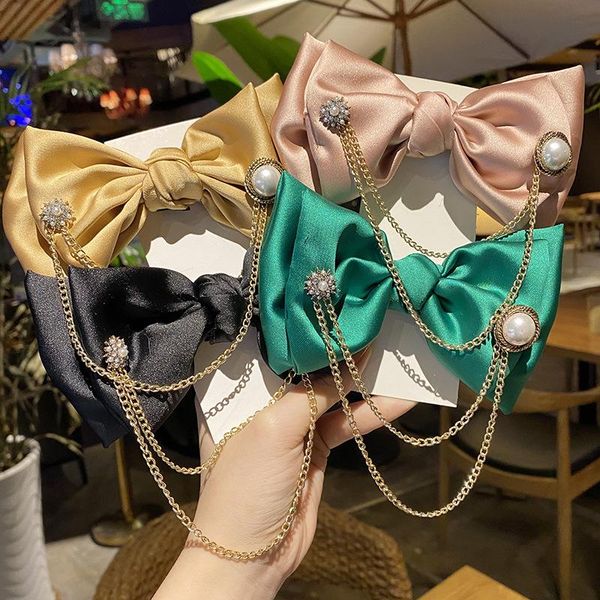 hair accessories 2021 fabrioc bow hairpin crystal rhinestone tassel clip spring elegant jewelry korean for women
hair accessories 2021 fabrioc bow hairpin crystal rhinestone tassel clip spring elegant jewelry korean for women