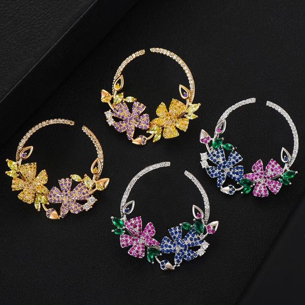 stud godki spring flower earring for women wedding cubic zirconia brincos boucle d'oreille 2021 trendy bohemia jewelry, Golden;silver
stud godki spring flower earring for women wedding cubic zirconia brincos boucle d'oreille 2021 trendy bohemia jewelry, Golden;silver