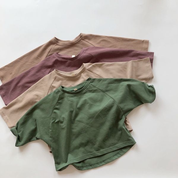 2021 spring new boys long sleeve t shirts for children pure color t-shirt cotton 1-6y kids clothing baby girls tees clothes, White;black
2021 spring new boys long sleeve t shirts for children pure color t-shirt cotton 1-6y kids clothing baby girls tees clothes, White;black