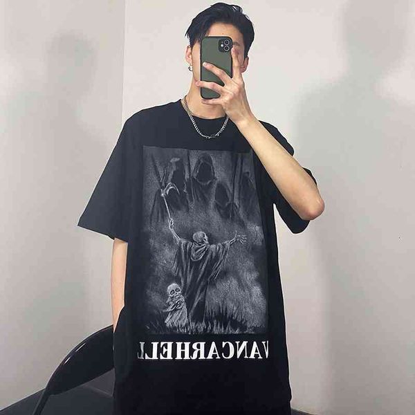 big head club leader high street style short sleeve t-shirt men's brand hip hop american fashion summer, White;black
big head club leader high street style short sleeve t-shirt men's brand hip hop american fashion summer, White;black