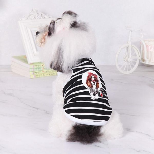 dog apparel summer vest pet clothes cotton stripe puppy clothing for small dogs chihuahua yorkshire shirts shirt suit pets products
dog apparel summer vest pet clothes cotton stripe puppy clothing for small dogs chihuahua yorkshire shirts shirt suit pets products