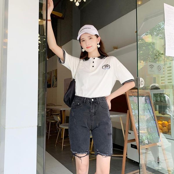 women's jeans 2021 summer long wide-leg shorts fashion casual denim high waisted women korean style, Blue
women's jeans 2021 summer long wide-leg shorts fashion casual denim high waisted women korean style, Blue