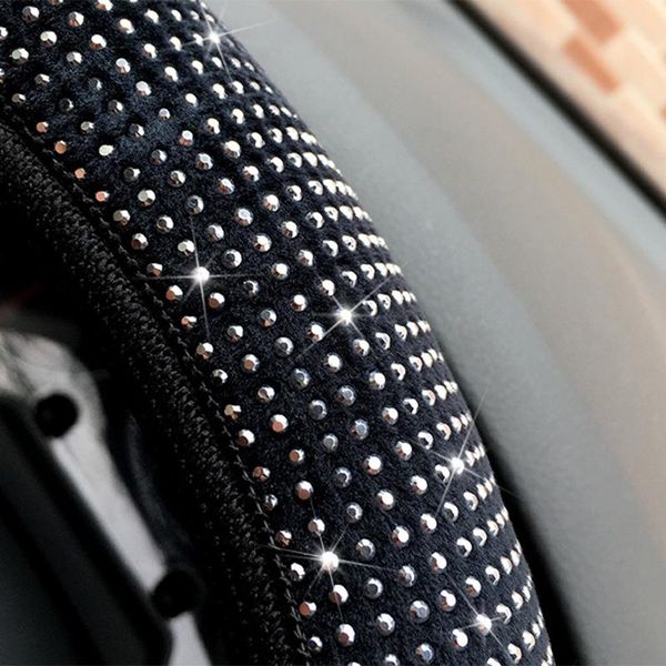 steering wheel covers 38cm bling rhinestones cover,sparkling breathable anti-slip protector for car suv
steering wheel covers 38cm bling rhinestones cover,sparkling breathable anti-slip protector for car suv