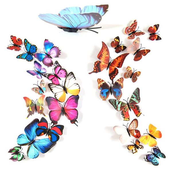 fridge magnets 12pcs/lot colorful butterfly 3d design art stickers room magnetic home decor diy wall decoration
fridge magnets 12pcs/lot colorful butterfly 3d design art stickers room magnetic home decor diy wall decoration