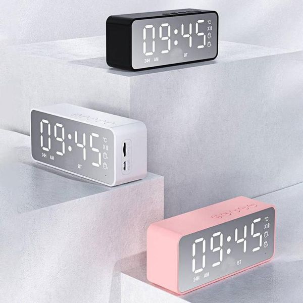 portable speakers g50 wireless bluetooth speaker with fm mini card mirror alarm clock audio receive voice prompts
portable speakers g50 wireless bluetooth speaker with fm mini card mirror alarm clock audio receive voice prompts