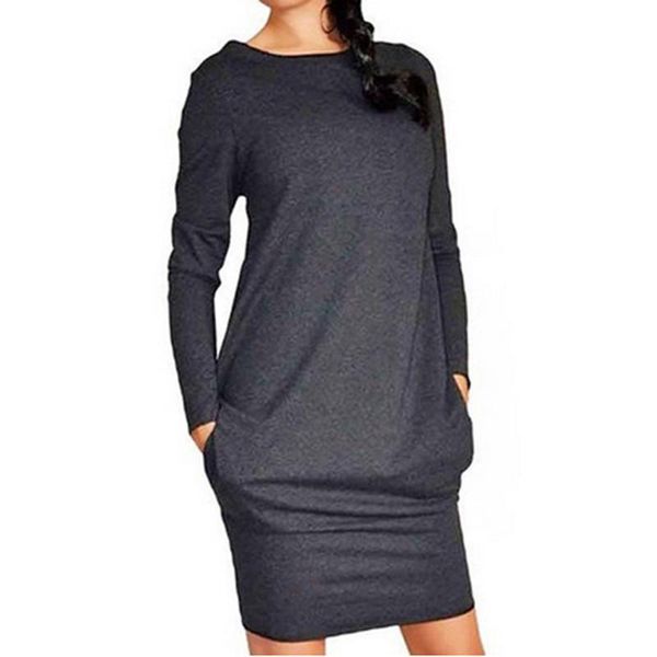 arrivals women casual dress spring autumn sale solid color long sleeve slim bodycon mini plus size vestidos dresses, Black;gray
arrivals women casual dress spring autumn sale solid color long sleeve slim bodycon mini plus size vestidos dresses, Black;gray