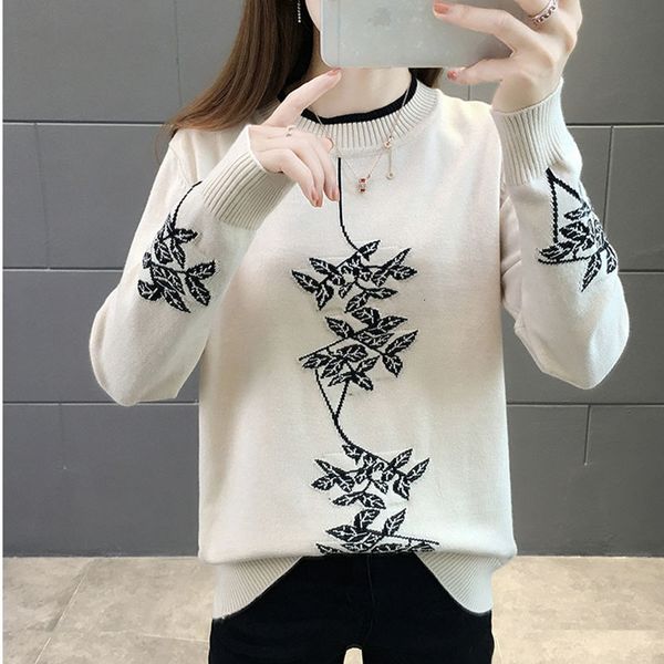 women's sweaters fall knit lungs with long sleeve women printed pullover ladies'pullover pull jumper femme i3dv, White;black
women's sweaters fall knit lungs with long sleeve women printed pullover ladies'pullover pull jumper femme i3dv, White;black