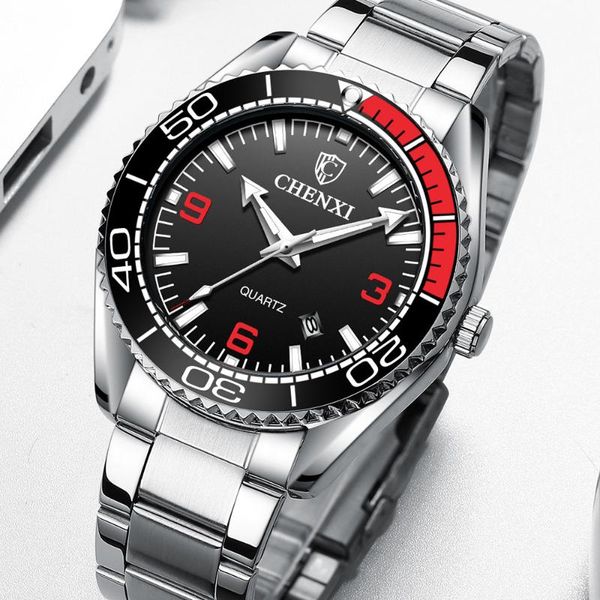 wristwatches chenxi brand fashion casual men watches male stainless steel quartz sport wristwatch unique luminous hands waterproof clock gif, Slivery;brown
wristwatches chenxi brand fashion casual men watches male stainless steel quartz sport wristwatch unique luminous hands waterproof clock gif, Slivery;brown