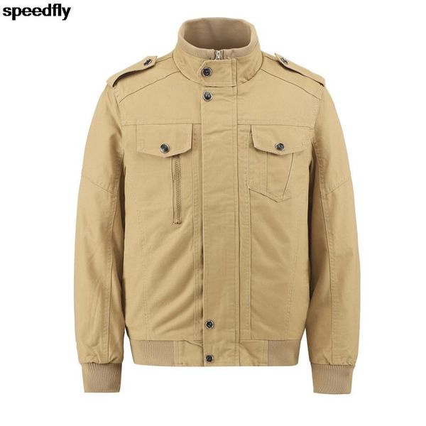 mens cotton jacket military uniform light casual work slim khaki male men's jackets, Black;brown
mens cotton jacket military uniform light casual work slim khaki male men's jackets, Black;brown
