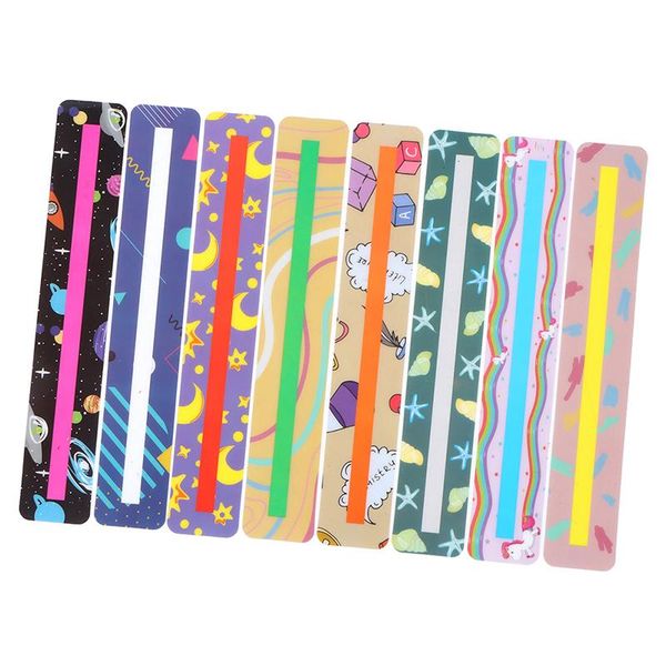 reading guide strips creative transparent highlighter colored overlays bookmark educational aids office school
reading guide strips creative transparent highlighter colored overlays bookmark educational aids office school