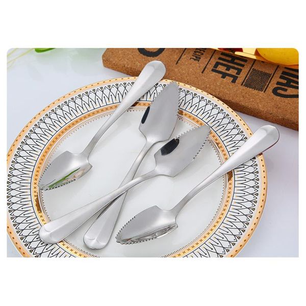 spoons 2 pcs stainless steel fruit with serrated long handle grapefruit and dessert spoon coffee stirring
spoons 2 pcs stainless steel fruit with serrated long handle grapefruit and dessert spoon coffee stirring