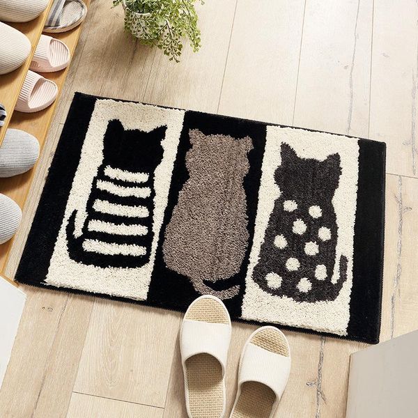 cushion/decorative pillow cute cartoon flocking floor mat entrance doormat rug absorbent non-slip bath carpet outdoor fluffy tapis cuisine d
cushion/decorative pillow cute cartoon flocking floor mat entrance doormat rug absorbent non-slip bath carpet outdoor fluffy tapis cuisine d