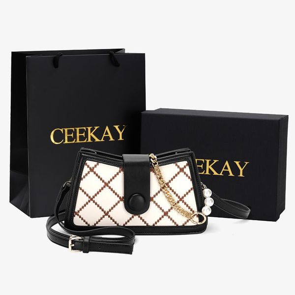 evening bags fashion chain pearls lady sling bag panelled white plaid pu leather crossbody for women shoulder messenger ladies
evening bags fashion chain pearls lady sling bag panelled white plaid pu leather crossbody for women shoulder messenger ladies