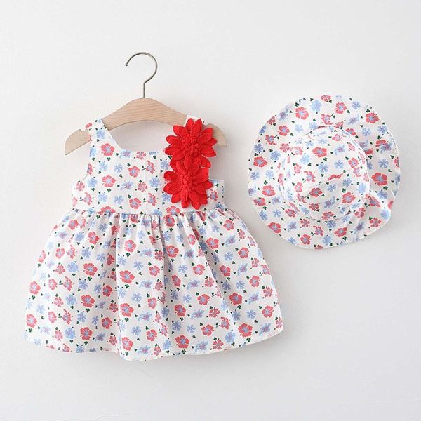 clothing sets baby girl outfits childern clothes toddler summer cute print dress with suspenders hat kids set, White
clothing sets baby girl outfits childern clothes toddler summer cute print dress with suspenders hat kids set, White