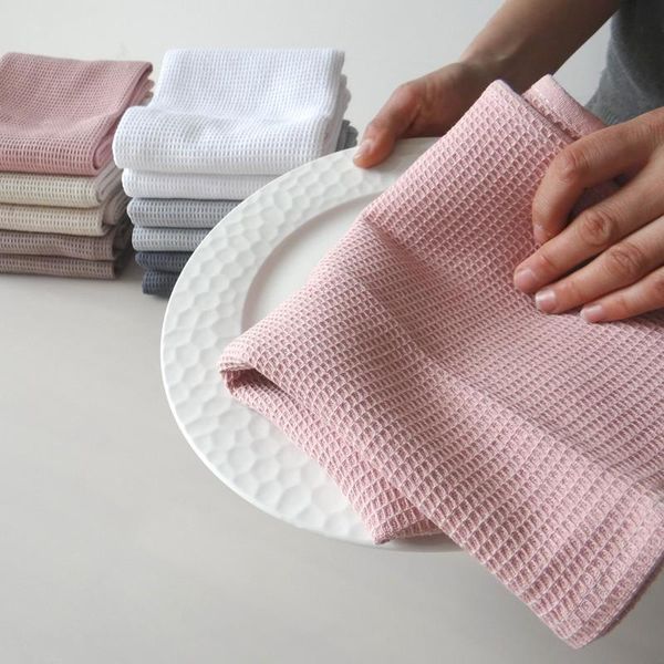 table napkin mulit color waffle grid cotton kitchen teatowel scouring pad 
table napkin mulit color waffle grid cotton kitchen teatowel scouring pad