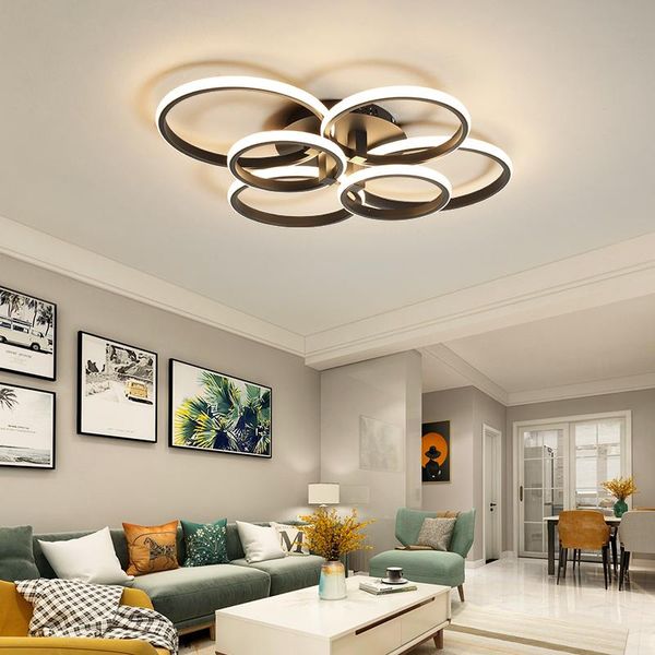 ceiling lights circle lamp for living room dining kitchen modern black led chandeliers with remote control bedroom lighting fixtures
ceiling lights circle lamp for living room dining kitchen modern black led chandeliers with remote control bedroom lighting fixtures