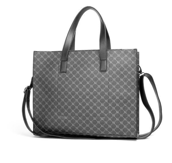 men shoulder briefcase black leather designer handbag business lapbag messenger bags with nameplates totes women luggage computer handbags
men shoulder briefcase black leather designer handbag business lapbag messenger bags with nameplates totes women luggage computer handbags