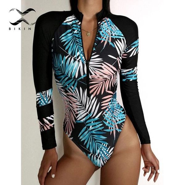 sport zipper one-piece suit plant print swimsuit women high cut swimwear vintage long sleeve monokini bathing bodysuit suits
sport zipper one-piece suit plant print swimsuit women high cut swimwear vintage long sleeve monokini bathing bodysuit suits