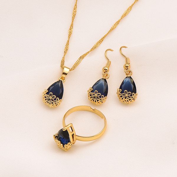 water drop purple crystal jewellery set pendant necklace earrings ring 9k yellow g/f gold cz big rectangle gem with channel, Silver
water drop purple crystal jewellery set pendant necklace earrings ring 9k yellow g/f gold cz big rectangle gem with channel, Silver