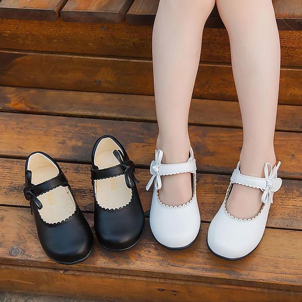 flat shoes spring autumn girls' leather black performance princess white peas toddler dress, Black;grey
flat shoes spring autumn girls' leather black performance princess white peas toddler dress, Black;grey