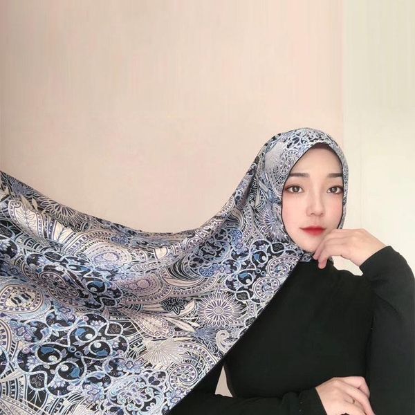 scarves 2022 saudi islamic clothing muslim hijab women, Blue;gray
scarves 2022 saudi islamic clothing muslim hijab women, Blue;gray