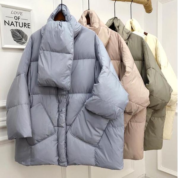 women's down & parkas sedutmo winter oversize duck coat women fashion thick short casual jacket autumn with scarf ed1284, Black
women's down & parkas sedutmo winter oversize duck coat women fashion thick short casual jacket autumn with scarf ed1284, Black