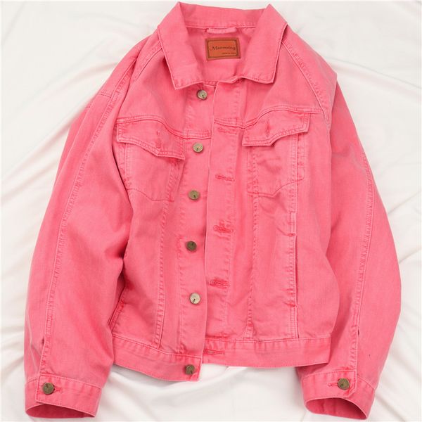 jacket korean style pink denim coat women spring autumn loose bat sleeve bomber jeans jacket female casual streetwear outerwear, Black;brown
jacket korean style pink denim coat women spring autumn loose bat sleeve bomber jeans jacket female casual streetwear outerwear, Black;brown