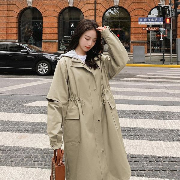 women's trench coats tooling coat clothing early spring 2021 fashion and holiday two piece windbreaker middle long an, Tan;black
women's trench coats tooling coat clothing early spring 2021 fashion and holiday two piece windbreaker middle long an, Tan;black