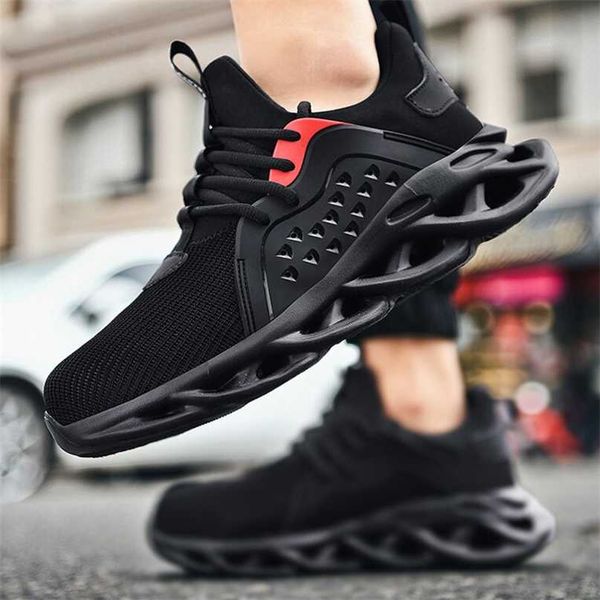 lightweight men's safety shoes steel toe work boots anti-smashing sneakers men indestructible plus size 211023, Black
lightweight men's safety shoes steel toe work boots anti-smashing sneakers men indestructible plus size 211023, Black