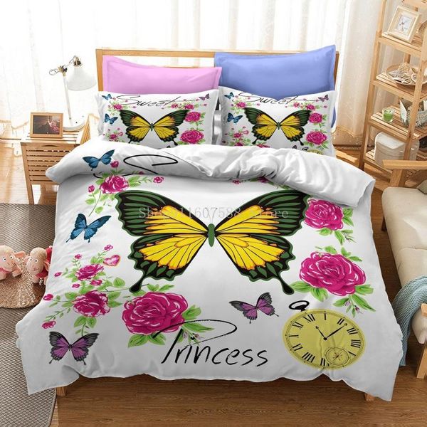bedding sets fashion butterfly print set aniaml duvet cover 2/3pcs bedclothes luxury decor home textiles
bedding sets fashion butterfly print set aniaml duvet cover 2/3pcs bedclothes luxury decor home textiles