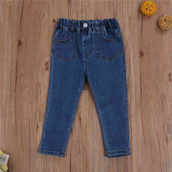 baby girls boys elastic denim jeans simple and fashion loose stretch long pants for all year round wear, Blue
baby girls boys elastic denim jeans simple and fashion loose stretch long pants for all year round wear, Blue
