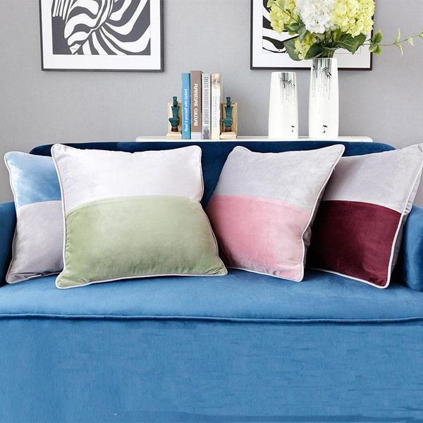 cushion/decorative pillow 2021 plush pillowcase soft home decorative case 45*45cm cushion covers solid color contrast fashion pillowcases
cushion/decorative pillow 2021 plush pillowcase soft home decorative case 45*45cm cushion covers solid color contrast fashion pillowcases