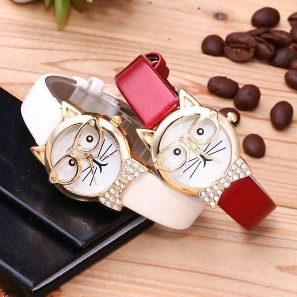 wristwatches 2021 women bracelet watch mujer zegarek damski bayan kol saati relojes para cute glasses cat relogio feminino, Slivery;brown
wristwatches 2021 women bracelet watch mujer zegarek damski bayan kol saati relojes para cute glasses cat relogio feminino, Slivery;brown