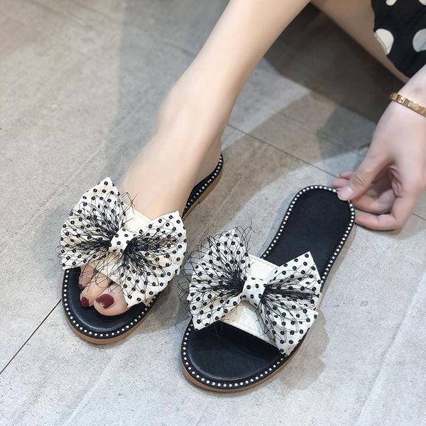 slippers women's flip flops for women summer wear all-match 2021 flat bottom fashion bow fairy wind open toe sandals, Black
slippers women's flip flops for women summer wear all-match 2021 flat bottom fashion bow fairy wind open toe sandals, Black