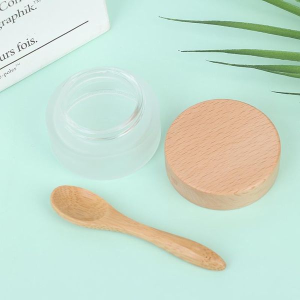 storage bottles & jars 1 pc 15g/30g/50g frost glass bottle bamboo lid jar empty cosmetic container
storage bottles & jars 1 pc 15g/30g/50g frost glass bottle bamboo lid jar empty cosmetic container